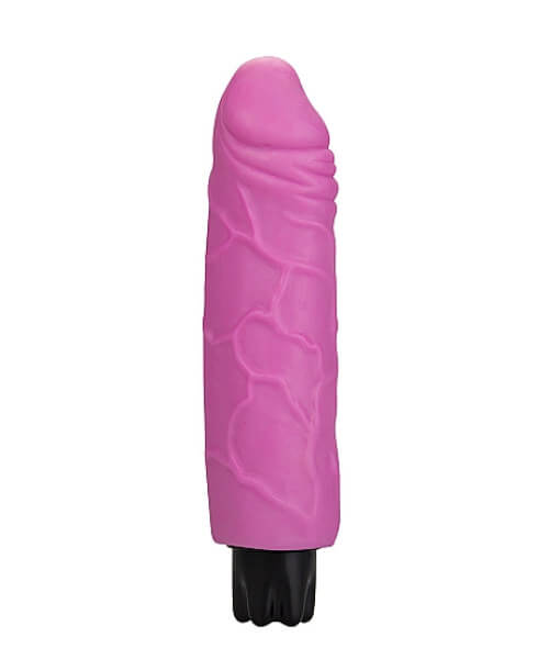 Realistic Skin Vibrator - Regular - Purple