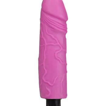 Realistic Skin Vibrator - Big - Pink