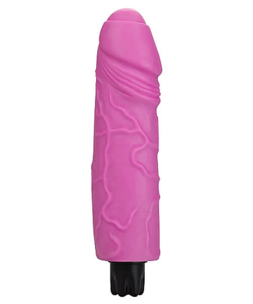 Realistic Skin Vibrator - Big - Pink