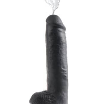 King Cock 11" Squirting Cock w/ Balls