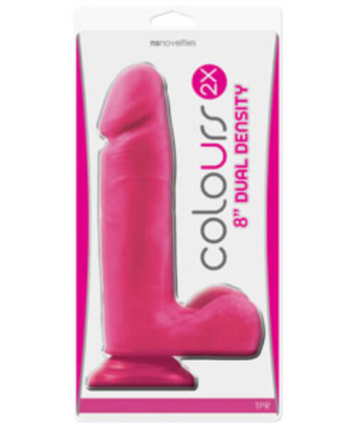 Colours 2X - Dual Density 8 in. Pink