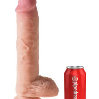 King Cock Plus  10" Dual Density Cock w/ Balls