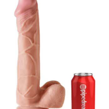 King Cock Plus  12" Dual Density Cock w/ Balls