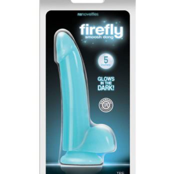 Firefly - Smooth Glowing Dong - 5 in. - Blue