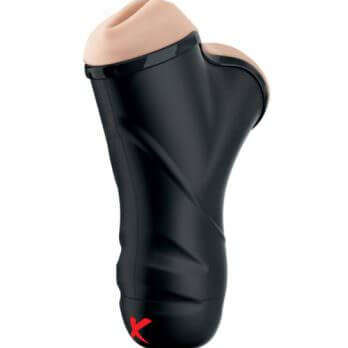 PDX ELITE Double Penetration Vibrating Stroker