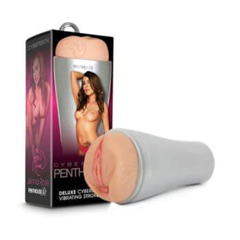 Penthouse Toys Deluxe Vibrating CyberSkin Stroker Jenna Rose