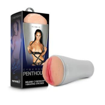 Penthouse Toys Deluxe Vibrating CyberSkin Stroker Laly