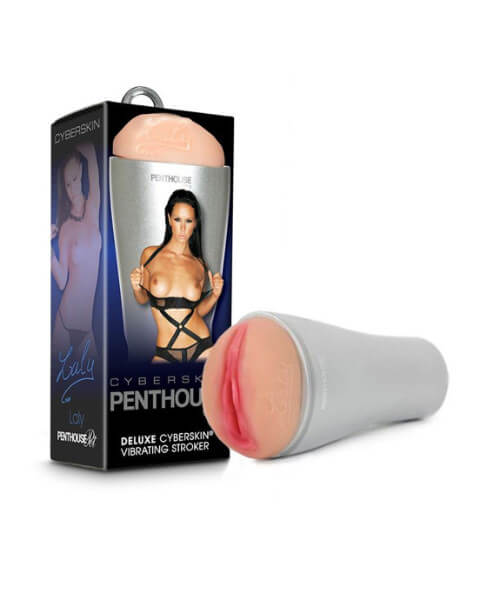 Penthouse Toys Deluxe Vibrating CyberSkin Stroker Laly