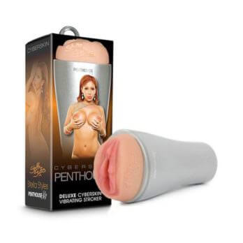 Penthouse Toys Deluxe Vibrating CyberSkin Stroker Stella Styles