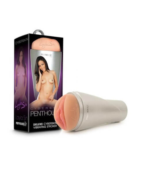 Penthouse Deluxe Cyberskin Vibrating Stroker Layla Sin