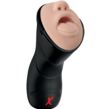 PDX Elite Deep Throat Vibrating Stroker