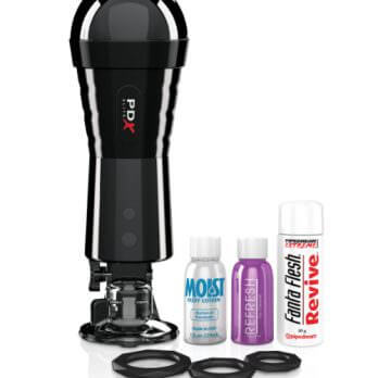 PDX ELITE Cock Compressor Vibrating Stroker