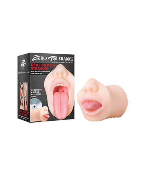 REAL MOUTH STROKER