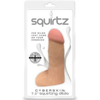 Squirtz CyberSkin 7.5inch Squirting Dildo