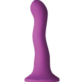 Colours Wave 6 in. Dildo Purple