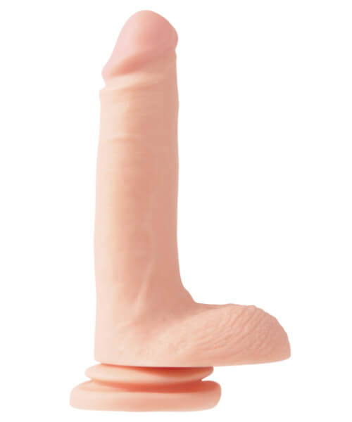 BASIX - 8 INCH Suction Cup Thicky Flesh