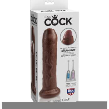 King Cock  7" Uncut Cock