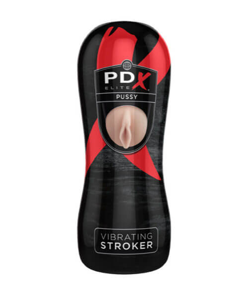 PDX Elite  Vibrating Pussy Stroker