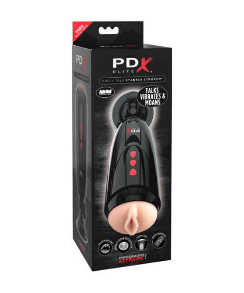 PDX Elite  Dirty Talk Starter Stroker