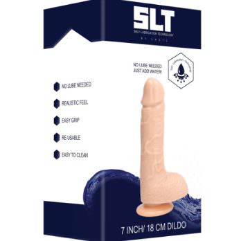 Self Lubrication 7 Inch Dong - Flesh