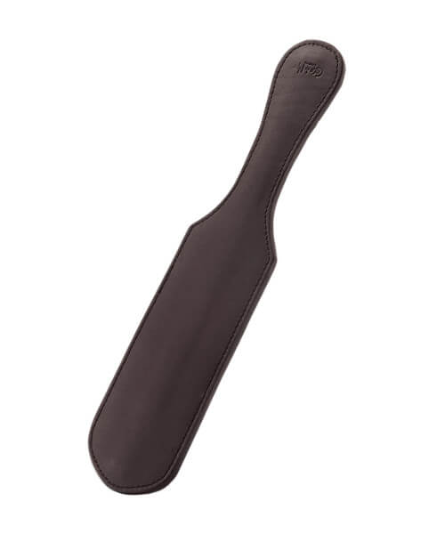 Coco de Mer Leather Paddle Brown