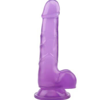 Hi-rubber Jelly Suction Cup Dildo