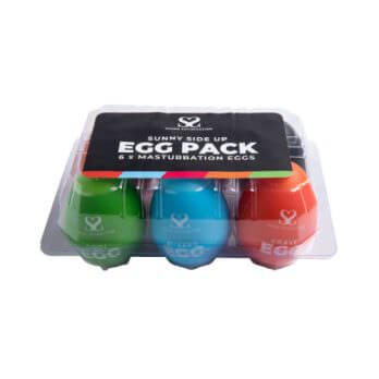 Share Satisfaction Masturbator Eggs - Set Of 6 - Play By Share Satisfaction