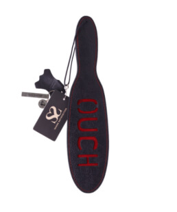Ouch Paddle Grain Leather