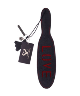 Love  Paddle Grain Leather