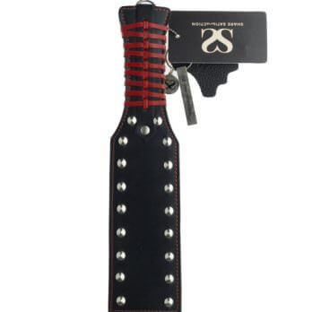 Bound X Studded Paddle with Red Weaving