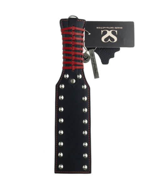 Bound X Studded Paddle with Red Weaving