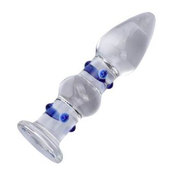 Lucent Duo Glass Plug - 4.7 Inch - Lucent by Share Satisfaction