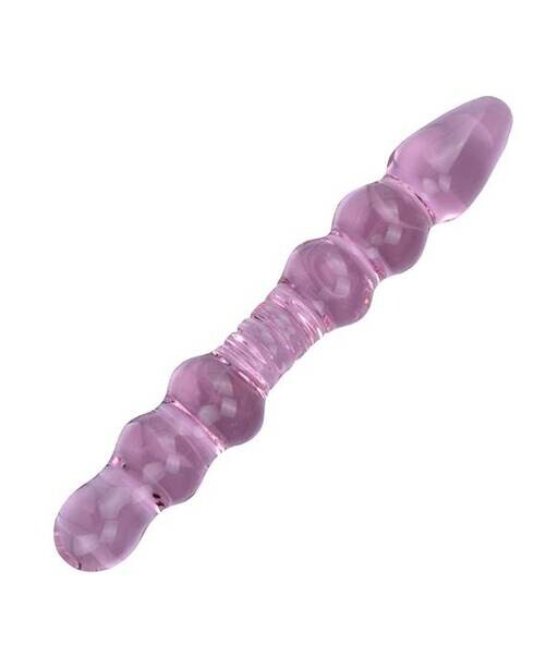 Lucent Pink Glass Butt Beads - Lucent by Share Satisfaction