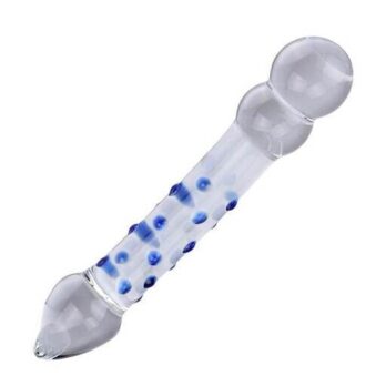 Lucent Blue Balls Glass Massager - Lucent by Share Satisfaction