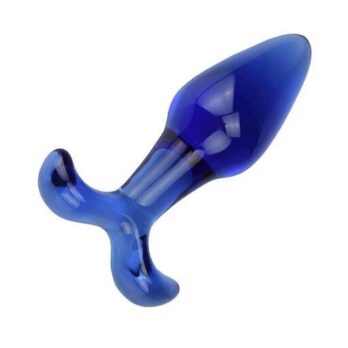 Lucent Fleur Glass Butt Plug - 4.5 Inch - Lucent by Share Satisfaction