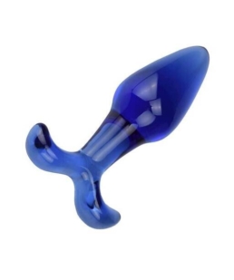 Lucent Fleur Glass Butt Plug - 4.5 Inch - Lucent by Share Satisfaction