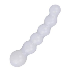 Lucent Beaded Wand Glass Dildo - Lucent by Share Satisfaction