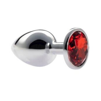 Kinki Range Alloy Gem Butt Plug - 3.7 Inch - Kinki Range by Share Satisfaction