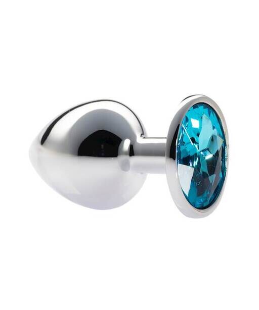 Kinki Range Alloy Gem Butt Plug - 3.7 Inch - Kinki Range by Share Satisfaction