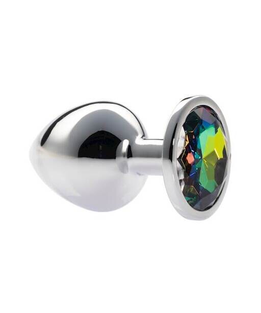 Kinki Range Alloy Gem Butt Plug - 3.7 Inch - Kinki Range by Share Satisfaction