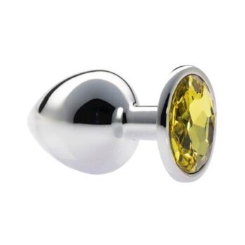 Kinki Range Alloy Gem Butt Plug - 3.7 Inch - Kinki Range by Share Satisfaction