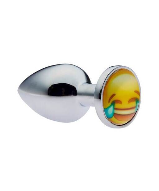 Kinki Laugh Emoji Anal Plug - 2.7 Inch - Kinki Range by Share Satisfaction