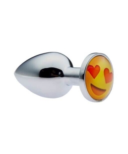 Kinki Lovey Dovey Emoji Anal Plug - 2.7 Inch - Kinki Range by Share Satisfaction