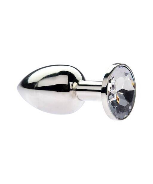 Kinki Range Stainless Steel Jewelled Butt Plug - 2.9 Inch - Kinki Range by Share Satisfaction