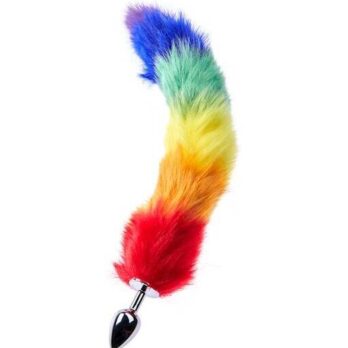 Kinki Range Bushy Tail Skeleton Fur Butt Plug - 2.9 Inch - Kinki Range by Share Satisfaction