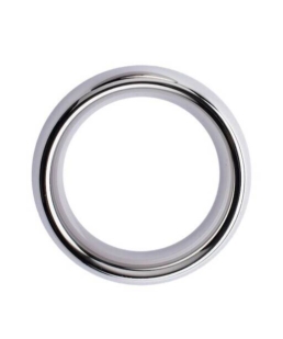Kinki Range Stainless Steel Curved Penis Head Ring - 1.5 Inch - Kinki Range by Share Satisfaction