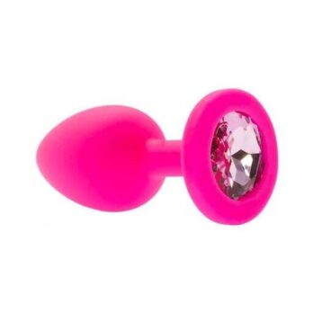 Kinki Range Silicone Gemmed Butt Plug - 2.8 Inch - Kinki Range by Share Satisfaction