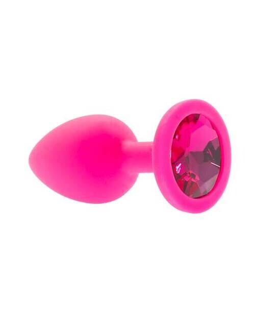 Kinki Range Silicone Gemmed Butt Plug - 2.8 Inch - Kinki Range by Share Satisfaction