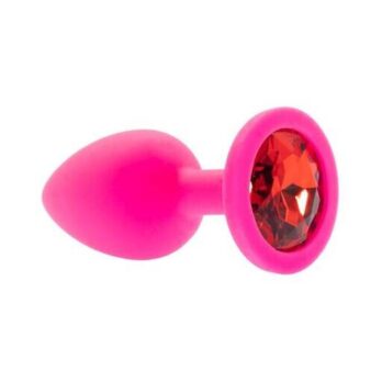 Kinki Range Silicone Gemmed Butt Plug - 2.8 Inch - Kinki Range by Share Satisfaction