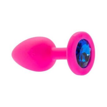 Kinki Range Silicone Gemmed Butt Plug - 2.8 Inch - Kinki Range by Share Satisfaction